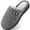Dark Gray, variant on Ecetana Women's Slippers Warm Cozy Soft Lightweight Memory Foam Indoor House Shoes