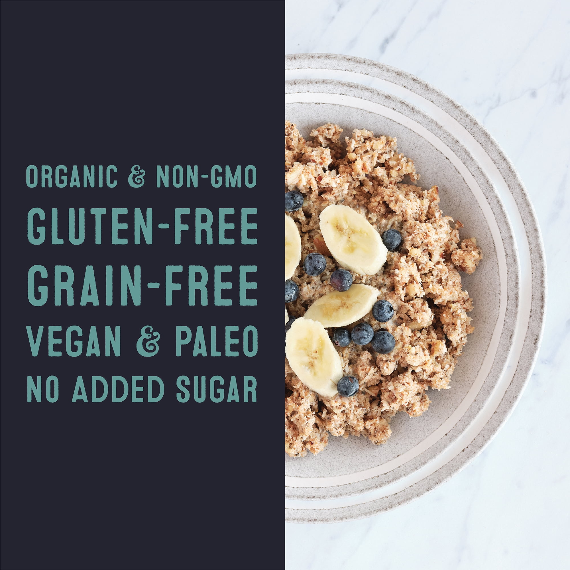 Wella Grain Free Cereal Oatmeal Alternative – Organic Cereal, Vegan High Protein Gluten Free Superfood – Paleo Plant-Based Non-GMO – Low in Net Carbs – Single-Serve 1.6 oz. Cup (Variety Pack)