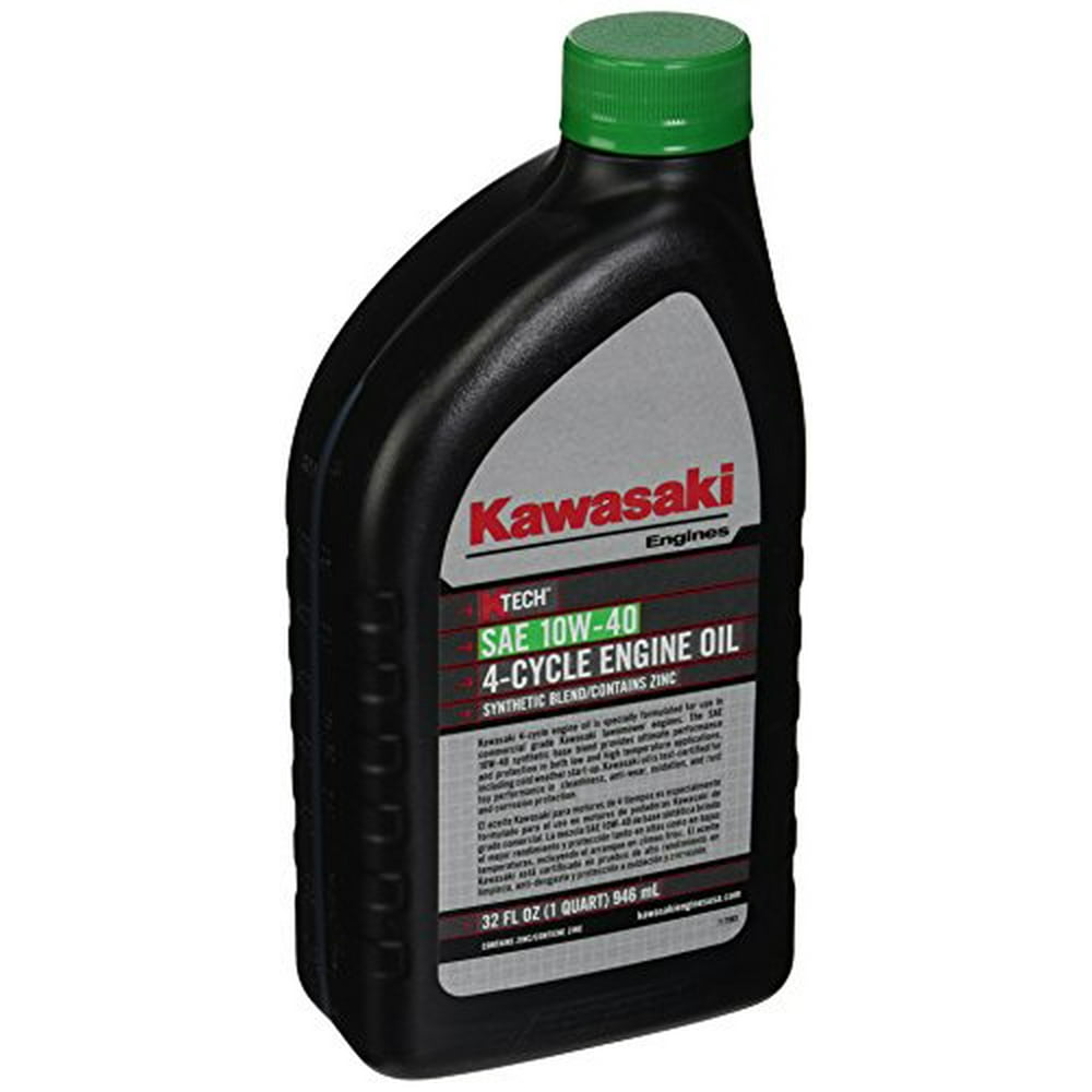 Kawasaki KTech SAE 10W40 Engine Oil Quart 999696296