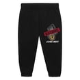 thumbnail image 4 of Toddler Mitchell & Ness Chicago Blackhawks Two-Piece Oversized Block Buster Fleece Sweatshirt & Pants SetSet, 4 of 5