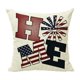 thumbnail image 2 of Fundas de cojín del 4 de julio con diseño de bandera patriótica y estrellas, decoración para sofá, dormitorio y hogar., 2 of 6