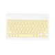 thumbnail image 5 of Teclado Bluetooth 5 Perfke Japonés Tamaño Completo Amarillo, 5 of 9