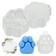 thumbnail image 1 of 50 Pack Cat'S Claw Shaped Wax Melt Clamshells, Empty Cube Tray Molds, 1 of 5
