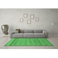 thumbnail image 3 of Ahgly Company Indoor Rectangle Abstract Emerald Green Modern Area Rugs, 4' x 6', 3 of 4