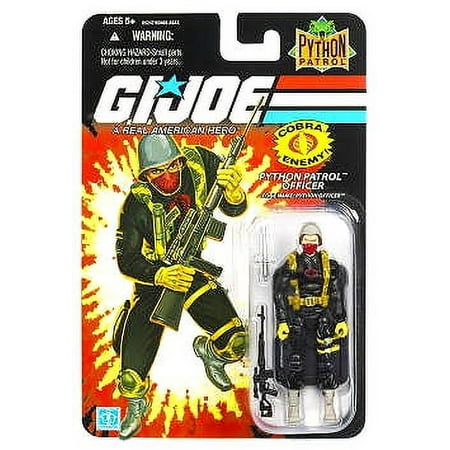 GI Joe Wave 8 Python Officer 3.75" Action Figure