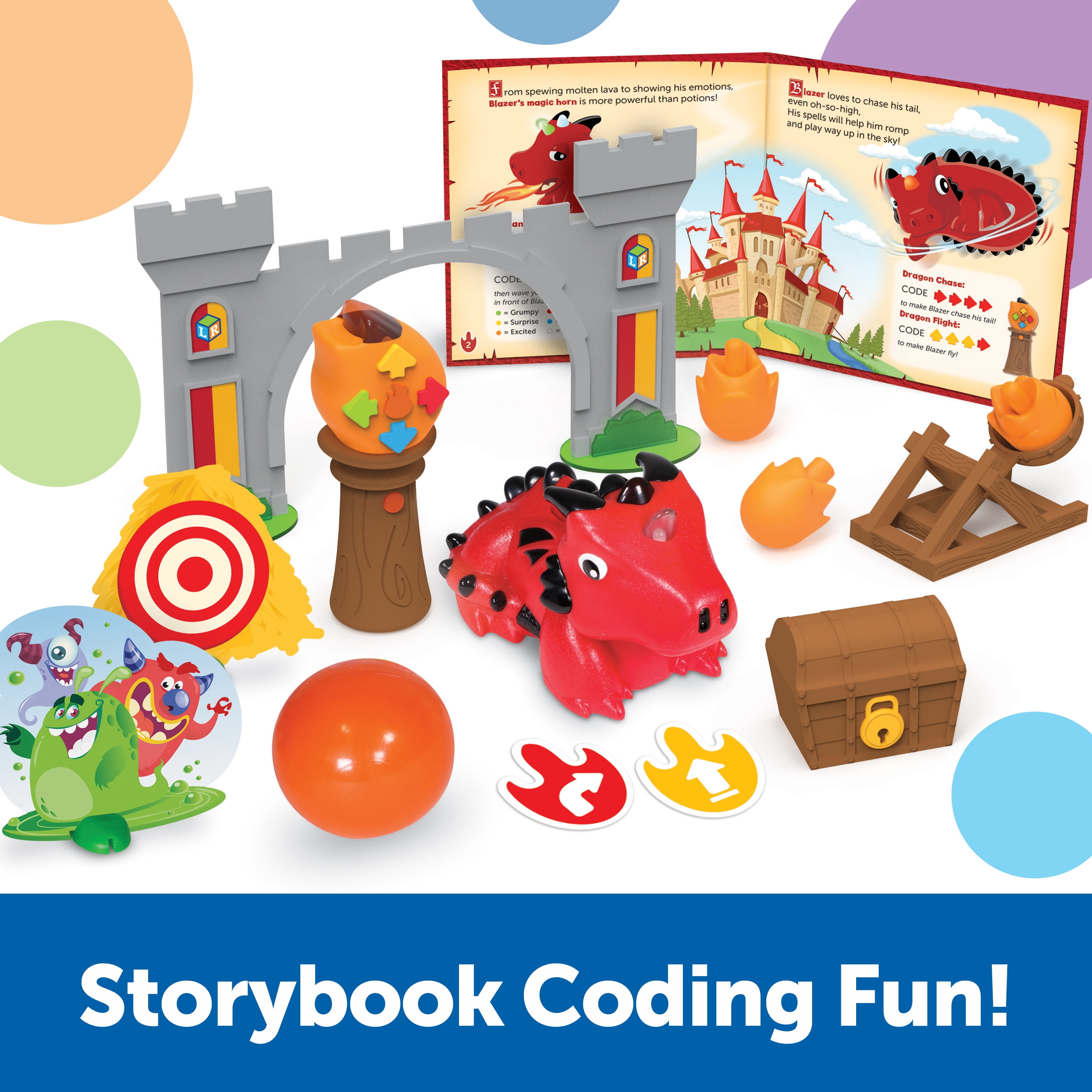 Learning Resources Coding Critters MagiCoders Blazer the Dragon, Robotics for Kids, Ages 4+