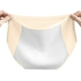 thumbnail image 3 of Women's Underwear Menstrual Leak Proof Soft Elastic Menstrual Underwear Underwear for Women Pack Bikini Seamless Padded And Underwear for Women Undies for Women Nylon Granny Panties Japanese Bikini, 3 of 3