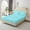 Blue, variant on Knit Fitted Sheet,Sheets,Full Fitted Sheets Ultra Soft Comfortable and Durable Full Size, Solid Cotton Bedsheets,Silk Sheet All-Inclusive(Mint 75*55*12in)