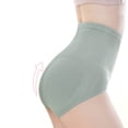 thumbnail image 3 of Bramtres Womens Underwear Seamless Underwear Women High Waisted Cotton Seamless Hip Lift Underwear Tummy Control Briefs Panties for Women High Waisted Underwear Compression Underwear Green XXL, 3 of 9