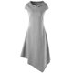 thumbnail image 4 of Capa para mujer, vestido informal de verano para mujer, vestido midi con capucha y corte para mujer, 4 of 5