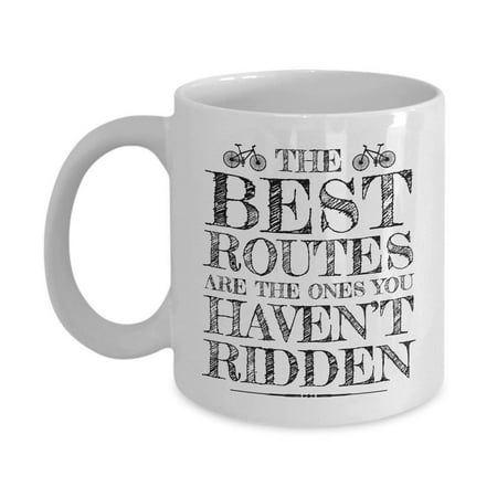 The Best Routes Pencil Sketch Art Coffee & Tea Gift Mug for Men & Women (Best Pencil To Sketch With)