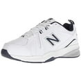 thumbnail image 1 of New Balance Chaussures d'Entraînement Croisées Décontractées Confort pour Homme 608 V5, Blanc/marine, 8 M US, 1 of 8