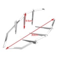 thumbnail image 1 of Chrome Air Deflectors Trims For Road Street Electra Glide 2009-2023, 1 of 5