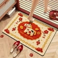 thumbnail image 1 of Weloille PVC Looped Floor Mat 1 Piece, 1.31ft x 1.97ft Entrance Rug, Dust Trapper Doormat, Non-slip Floor Mat for Entryway, Front Door, Porch, Garage Use, 1 of 6