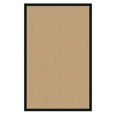 Athena Rug, Sisal, Black