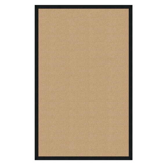Athena Rug, Sisal, Black