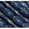 thumbnail image 3 of Soimoi Cotton Voile Fabric Stripe & Paisley Ethnic Printed Fabric 1 Yard 56 Inch Wide, 3 of 7