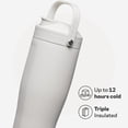 thumbnail image 3 of Agitador y colador integrados Protein Shaker Corkcicle de 30 onzas, 3 of 8