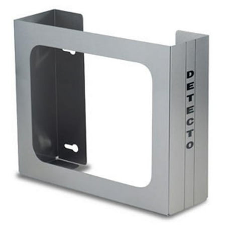 Detecto 10 in. X 12 in. X 4 in. Glove Box Holder Stainless Steel Construction Holds Two Boxes