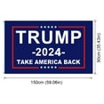 thumbnail image 4 of Donald Trump 90x150cm 2024 para Del (TAKE AMERICA BACK), 4 of 6