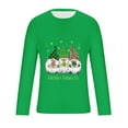 thumbnail image 5 of LYXSSBYX Mens Shirts Long Sleeve T Shirts New Saint Patrick Men's 3D Printed Long Sleeve T-shirt Loose Round Neck Undercoat Top Blouses & Shirts, 5 of 5