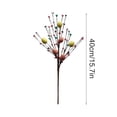 thumbnail image 2 of ¡Oferta! Rama de árbol con forma de huevo de Pascua, pintura colorida, huevo de espuma, flores falsas, decoración de Pascua para hacer uno mismo, C, 2 of 5