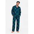 thumbnail image 4 of Jaclyn Men's Matching Family Pajamas Plaid Bear Print Top and Pants Set, 2 Piece, Sizes S-3XL, 4 of 5