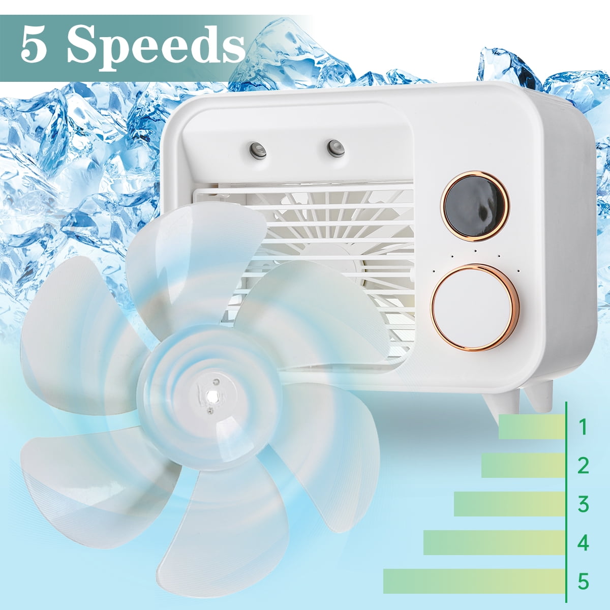 Travel 3 in 1 Evaporative Coolers Dorm Personal Air Cooler Home Jeteven Portable Mini Air Conditioner Fans Desktop Cooling Fan for Office 