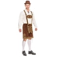 thumbnail image 2 of Joyfy Men's German Bavarian Oktoberfest Costume Set, Beer Costume Hat for Adults Halloween Fancy Dress Costumes and Beer Festival, 2 of 10