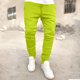 thumbnail image 4 of Ceisia Men's Slim Tapered Athletic Pants High Stretch 3D Pleated Texture with Zippered Cuffs Gifts, 4 of 6