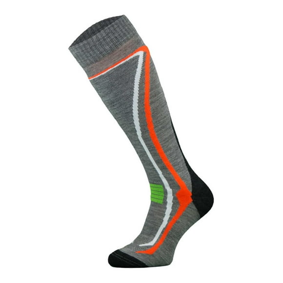 Comodo - Chaussettes de Ski en Laine Mérinos / Sports de Neige en Plein Air Climacontrol Chaussettes Hauteur Genou / Hommes et Femmes