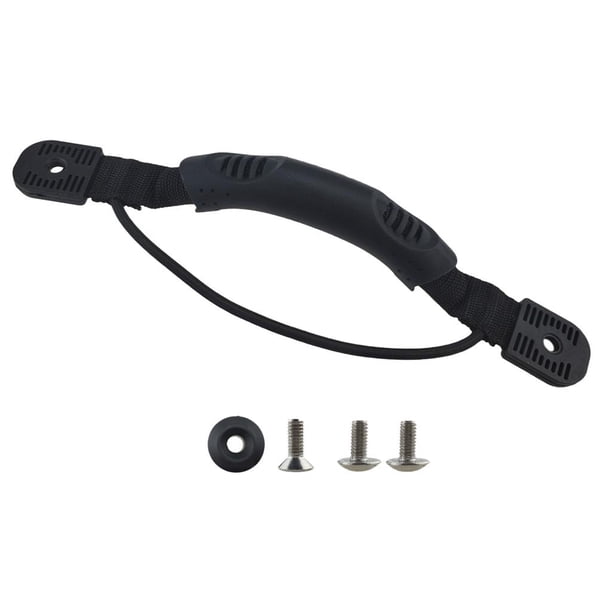 Kit de manija de transporte de kayak profesional con cordón elástico y tornillos - Bote de canoa para kayak de ajuste universal Macarena Manija para llevar la mano en kayak