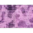 thumbnail image 1 of Ahgly Company Indoor Rectangle Abstract Pink Modern Area Rugs, 5' x 7', 1 of 4