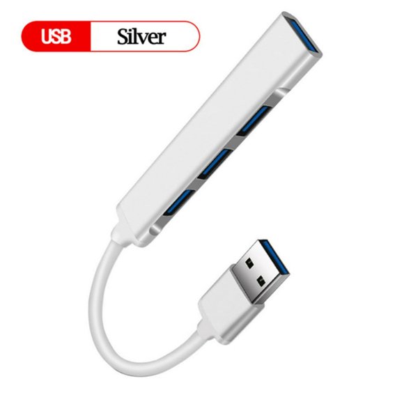 EASTIN USB C Hub 4 Multi-Port USB Type-C Hub with USB2.0 USB3.0 OTG Function USB Splitter Adapter for Win7/8/10