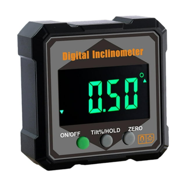S SERENABLE Inclinometer IP54 Digital Angle Gauge Meter for Machinery Carpentry Building B B