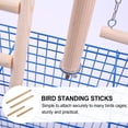 thumbnail image 4 of Miangastore 4PCS Parrot Standing Rod Grinding Teeth Rod Birds Perch Standing Pole (4 Sizes), 4 of 8
