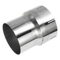 thumbnail image 1 of Rebajadora concéntrica de codo de escape Mandrel de 4" OD a 4.5" OD de Unique Bargains, adaptador de tubo de acero inoxidable 201, longitud de 5 pulgadas, tono plateado, 1 of 7