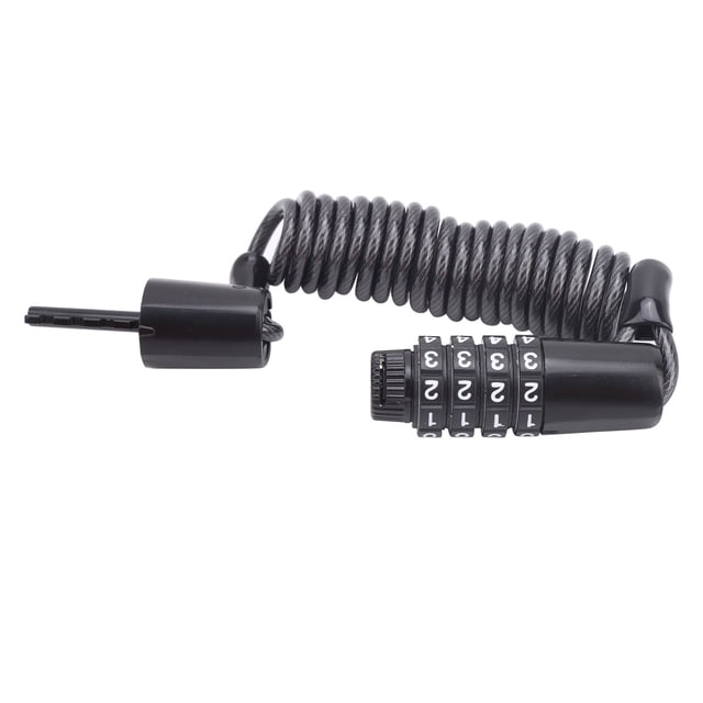 Candado de Cable para bicicleta, candado portátil con contraseña para casco de bicicleta y motocicleta, suministro antirrobo para ciclismo