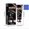 thumbnail image 3 of Car Scratch Removal Wax Kit - 120g Scratch Repair Paste with Microfiber Cloth, Removes Light Scratches and Stains, Enhances Gloss Paint Colors, 3 of 8