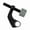 Black, variant on Deltana HPH89U19 Hinge Pin Stop; Hinge Mounted for Brass Hinge; Black Finish
