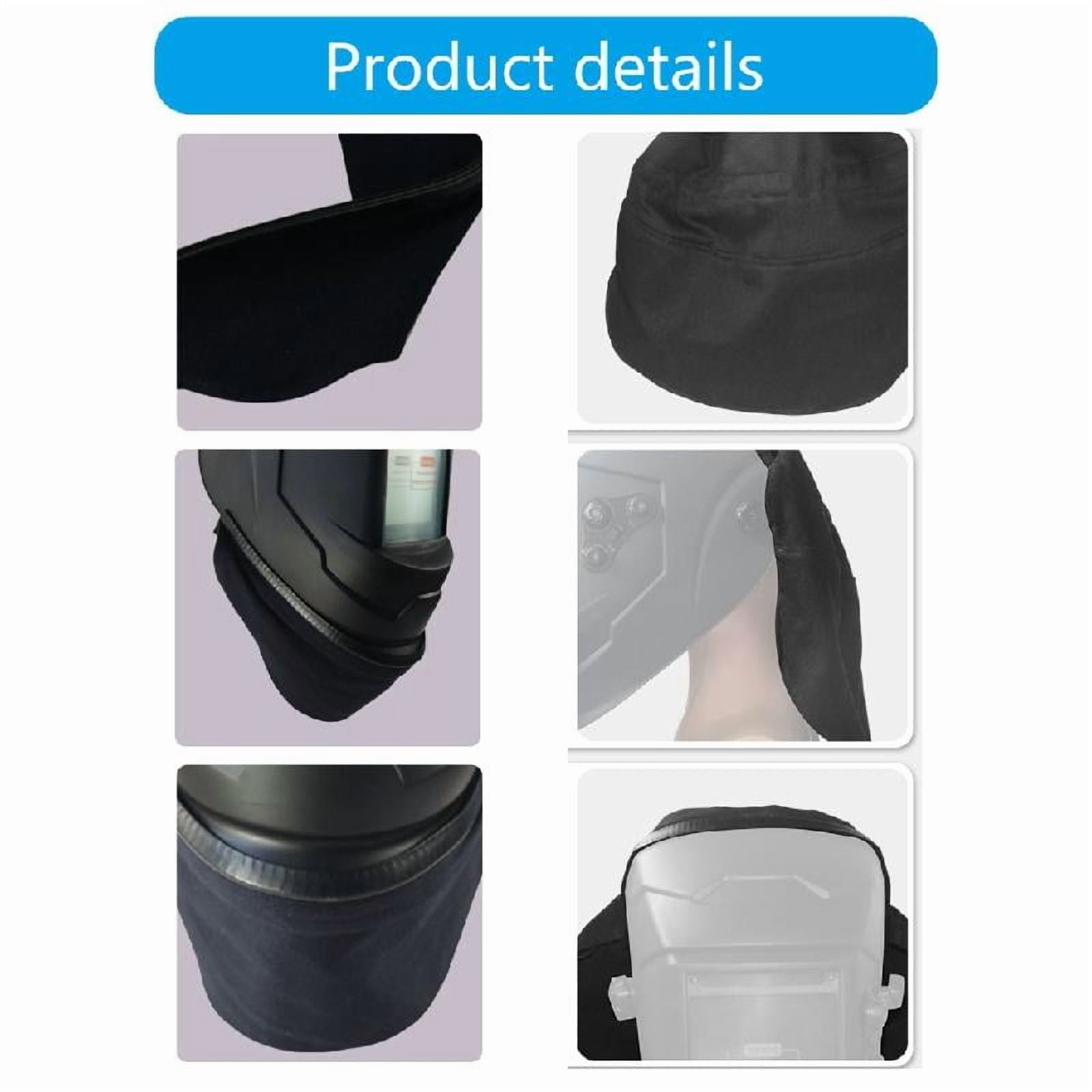 Welding Helmets Accessories Kit With Sturdy Bib High Temperatures Protections Adjustable Clip Lightweight Design