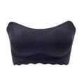 thumbnail image 3 of Soutien-gorge Sans Bretelles Froncé Antidérapant Grande Taille Mince Bandeau sous-Vêtements pour Robe de Mariée, 3 of 10
