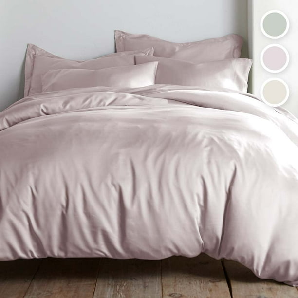 GEROBOOM Premium Collection Duvet Cover Set Luxury Bamboo Duvet Bedding Set 3 Piece Bed Set