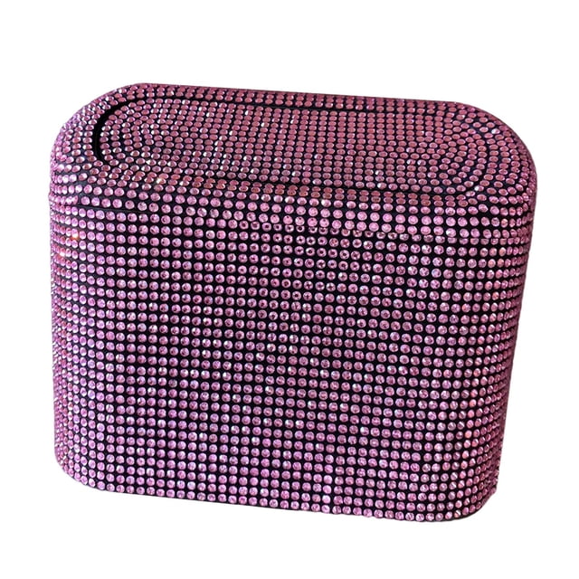 Papelera para coche perfecl multiusos para colgar en el bolsillo de la puerta Rosado