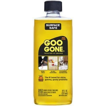 NEW 2PK Goo Gone 8 OZ Remover Removes Chewing Gum Grease Tar (Best Way To Remove Chewing Gum From Carpet)