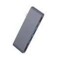 thumbnail image 2 of Hub 6-en-1 USB Type-C avec Double Ports USB 3.0, Sortie 4K HD, Double Lecteurs de Cartes (SD/TF), et Port de Charge PD - Compact, Compatible avec Plusieurs Appareils Windows, Mac, Linux - Prend en Charge la Simultanéité, 2 of 6