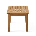 thumbnail image 3 of Wood Patio - Love Seat And Coffee Table, Finish, Comfortable Outdoor Seating Water-, Stylish Option, 3 of 6