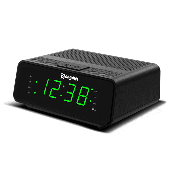 Radio Bloosom Reloj Fm/am Despertador Digital Para El Dormitorio