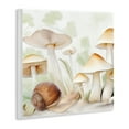 thumbnail image 4 of Stupell Industries Snail Among Mushrooms Plants & Flowers Painting Unframed Art Print Wall Art, 12 x 12, 4 of 8