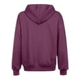thumbnail image 5 of Enjoytime Zip Up Hoodie Women Solid Color Long Sleeve Oversized Sweatshirt with Pocket Fall Fashion Trendy Outfits 2025, 5 of 6